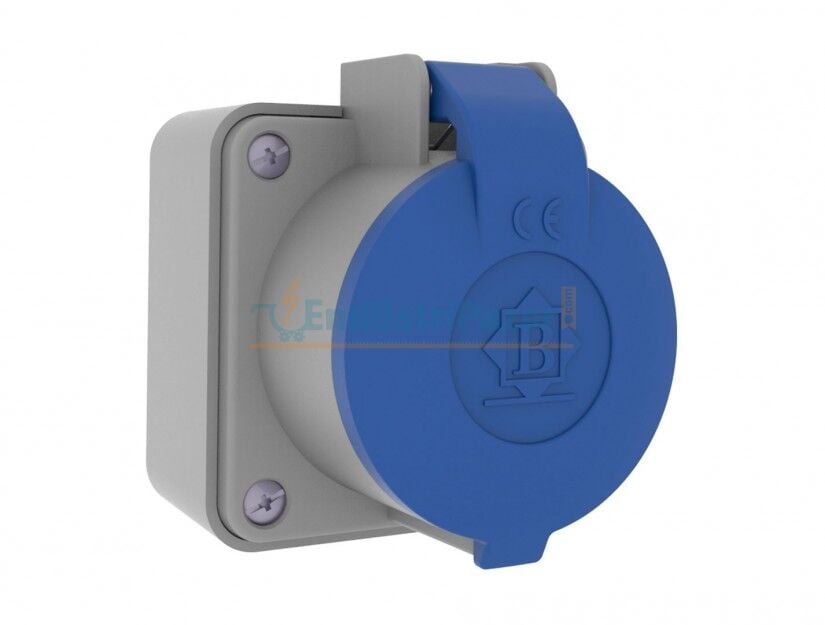 1*16A Duvar Prizi IP44 BP1-1402-2510 BEMİS