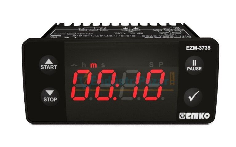 EZM-3735.3.00.0.1/07.07/1.0.0.0 Tek Setli Programlanabilir Zaman Rölesi 24Vac EMKO