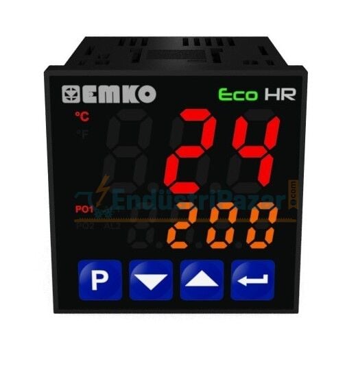 EcoHR.4.1.2R.S.485 PID Sıcak Yolluk Kontrol Cihazı EMKO