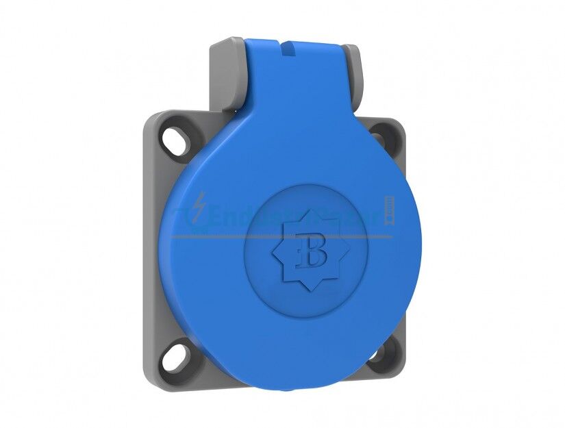 1*16A Pano Priz (Fransız UPS - Yatay Giriş) IP44 BY8-1402-2705 BEMİS