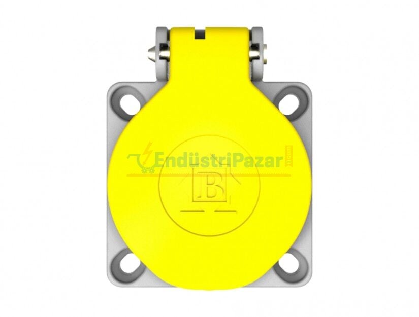 UPS Pano Priz Sarı BY8-1402-2720 IP44 BEMİS