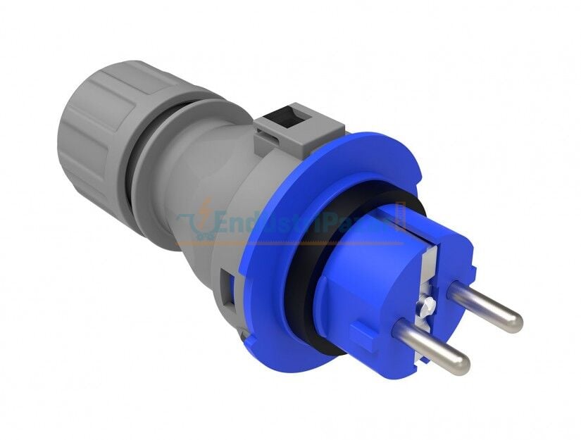 1*16A Düz Fiş IP44 BP1-1402-2013 BEMİS