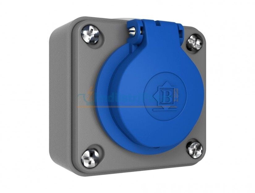 1*16A Duvar Prizi IP44 BP1-1402-2512 BEMİS