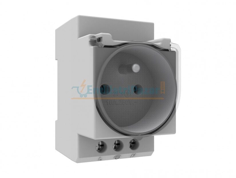1*16A Ray Priz (Fransız) IP20 BR1-1402-2713 BEMİS