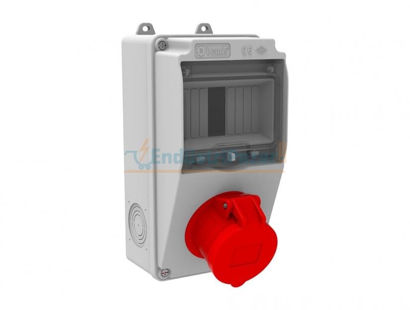 Ön 5*16A 380V 1 Adet Prizli Kombinasyon Halogen Free IP44 BH1-2118-0000 BEMİS