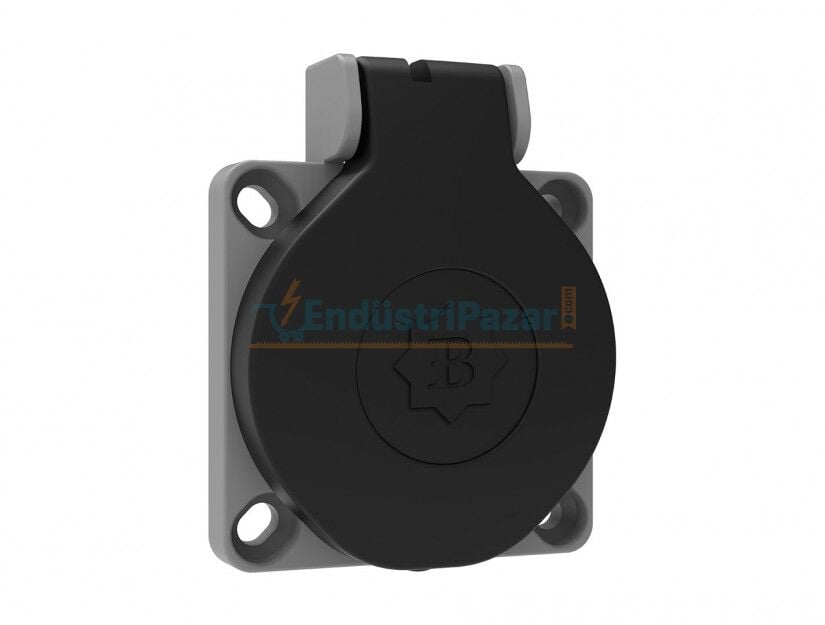 1*16A Pano Prizi Siyah IP44 BY9-1402-2700 BEMİS