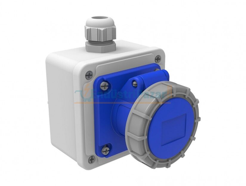 3*16A 220V Duvar Priz IP67 BC1-1403-7510 BEMİS