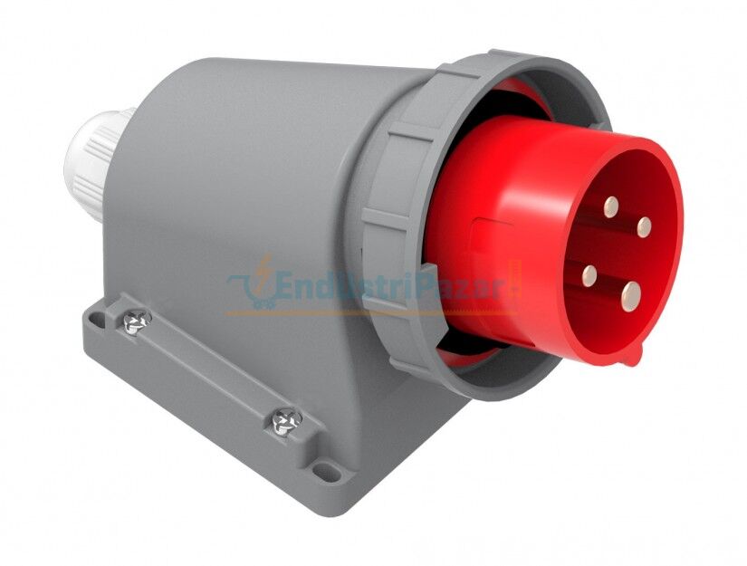 4*16A 380V 90° Eğik Duvar Fiş IP67 BC1-1504-7236 BEMİS