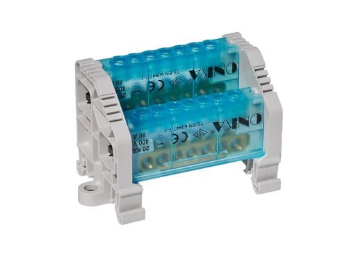 2 Kutuplu Dağıtıcı Üniteler 80A (Kapaklı)
