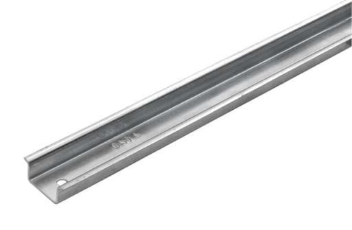 35*15 Düz Galvaniz Kaplamalı Montaj Rayı