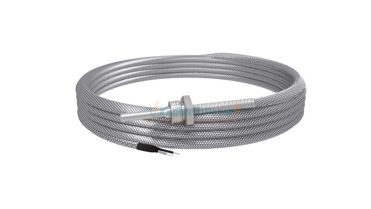 TCR-M06-L100-K01.J DALMA BOYU 100MM TÜP ÇAP 6 MM 1/2`` REKORLU 1MT KABLOLU BAYONET J TİPİ TERMOKUPL AISI304 EMKO