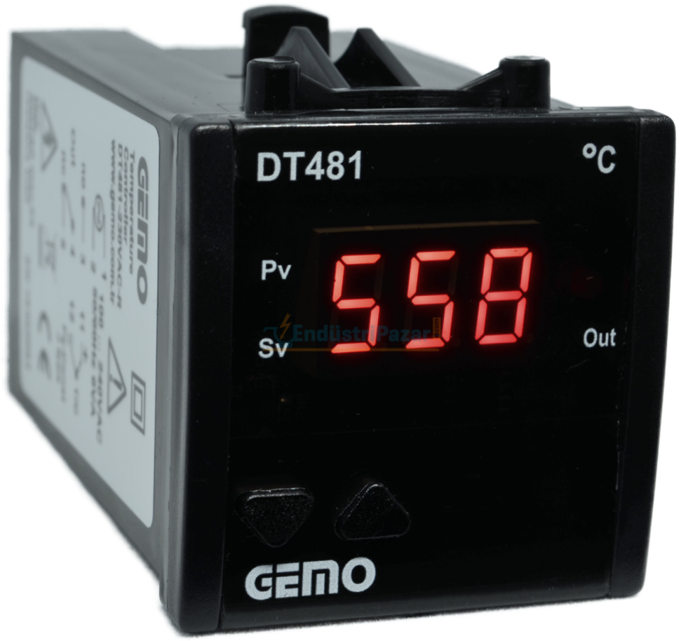 DT481-230VAC-S On/Off Sıcaklık Kontrol Cihazı GEMO