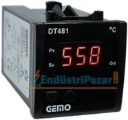DT481-230VAC-S ON-OFF EKONOMİK SERİ ISI KONTROL CİHAZI GEMO