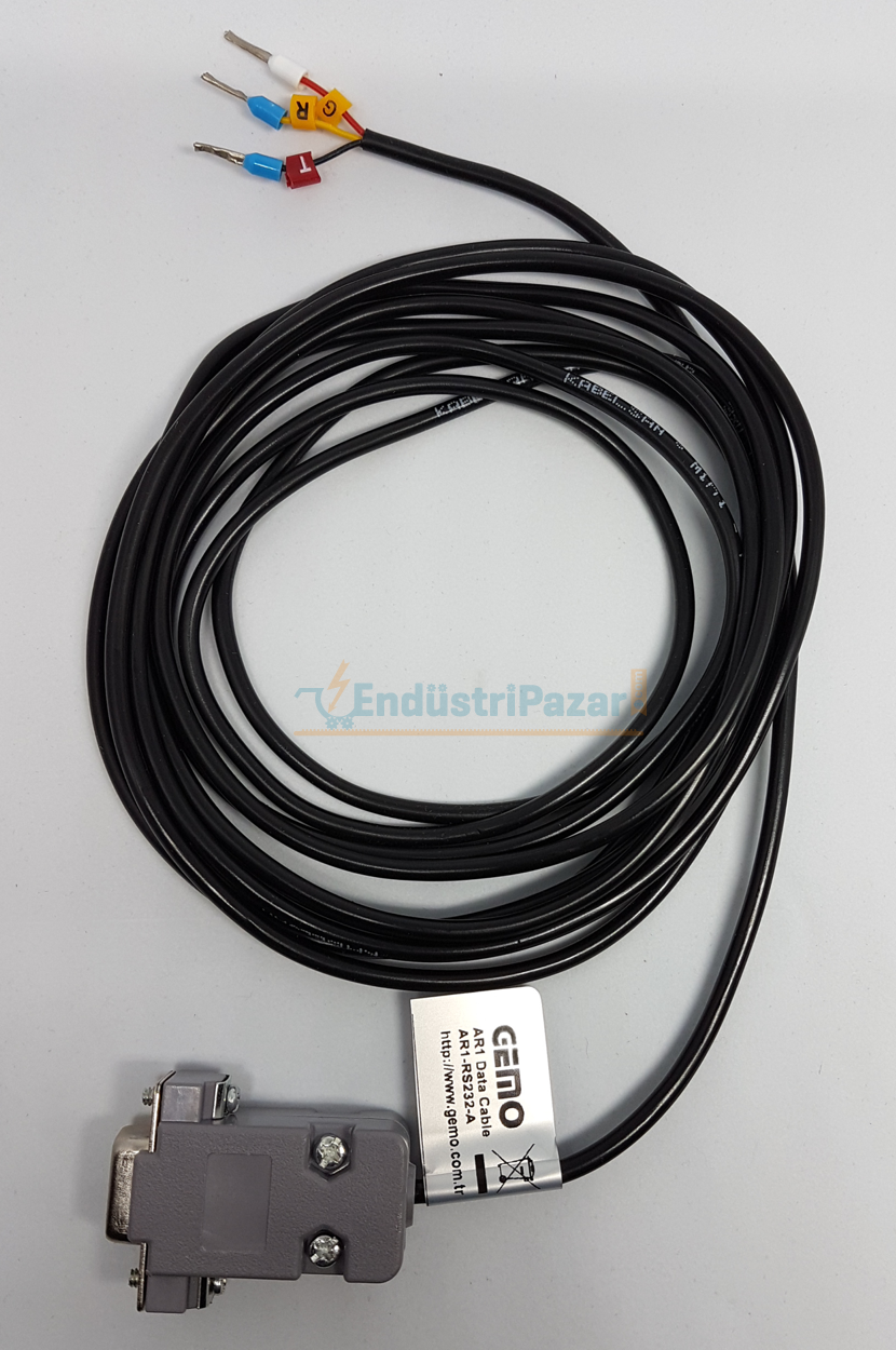 AR1-RS232-A Yazılım Aktarım Kablosu GEMO