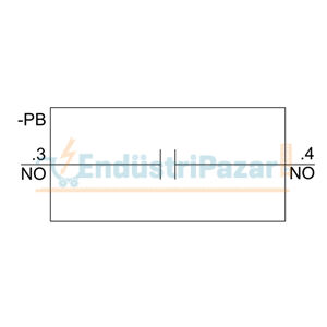 22mm 1NO Buton 3SU1150-0AB10-1BA0 SİEMENS