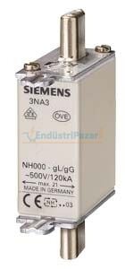 NH000 63A Bıçaklı Sigorta 3NA3822 SİEMENS