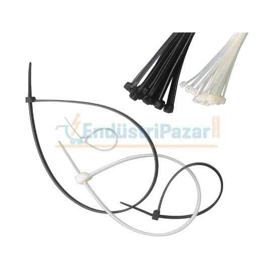 3,6*368mm KABLO BAĞI SİYAH YKB368 533368S KLEMSAN