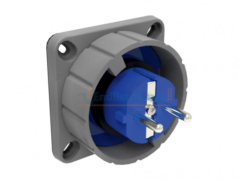 1*16A Makine Fiş BS1-1402-7114 IP68 BEMİS