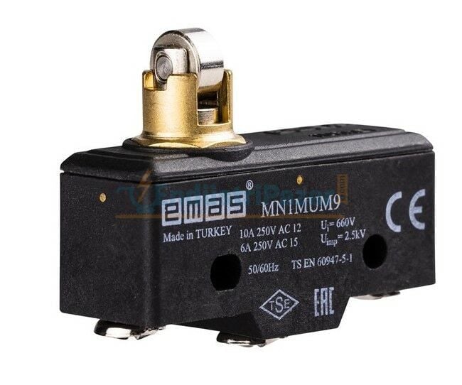 MN1MUM9 Metal Makaralı Pimli Mini Siviç EMAS