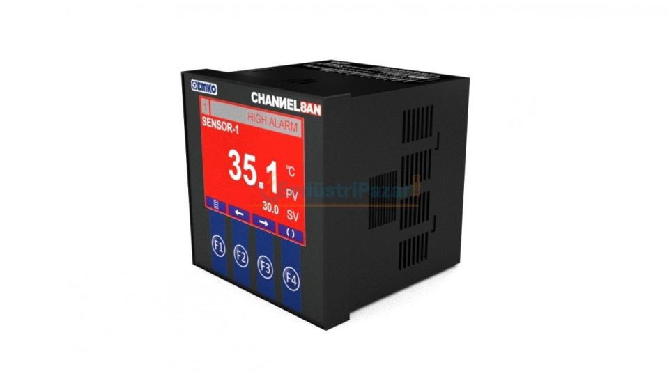 8 Kanal Analog Tarayıcı Channel8A-N EMKO 230Vac 50/60Hz - RS-485 + RS-232 ModBus RTU Haberleşme