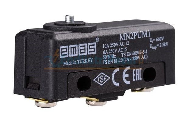 MN2PUM1 Metal İnce Pimli Mini Siviç EMAS