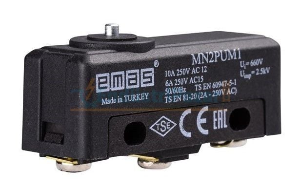 MN2PUM1 Metal İnce Pimli Mini Siviç EMAS