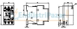 17A 7,5kW Kontaktör 3RT2025-1AB00 SİEMENS