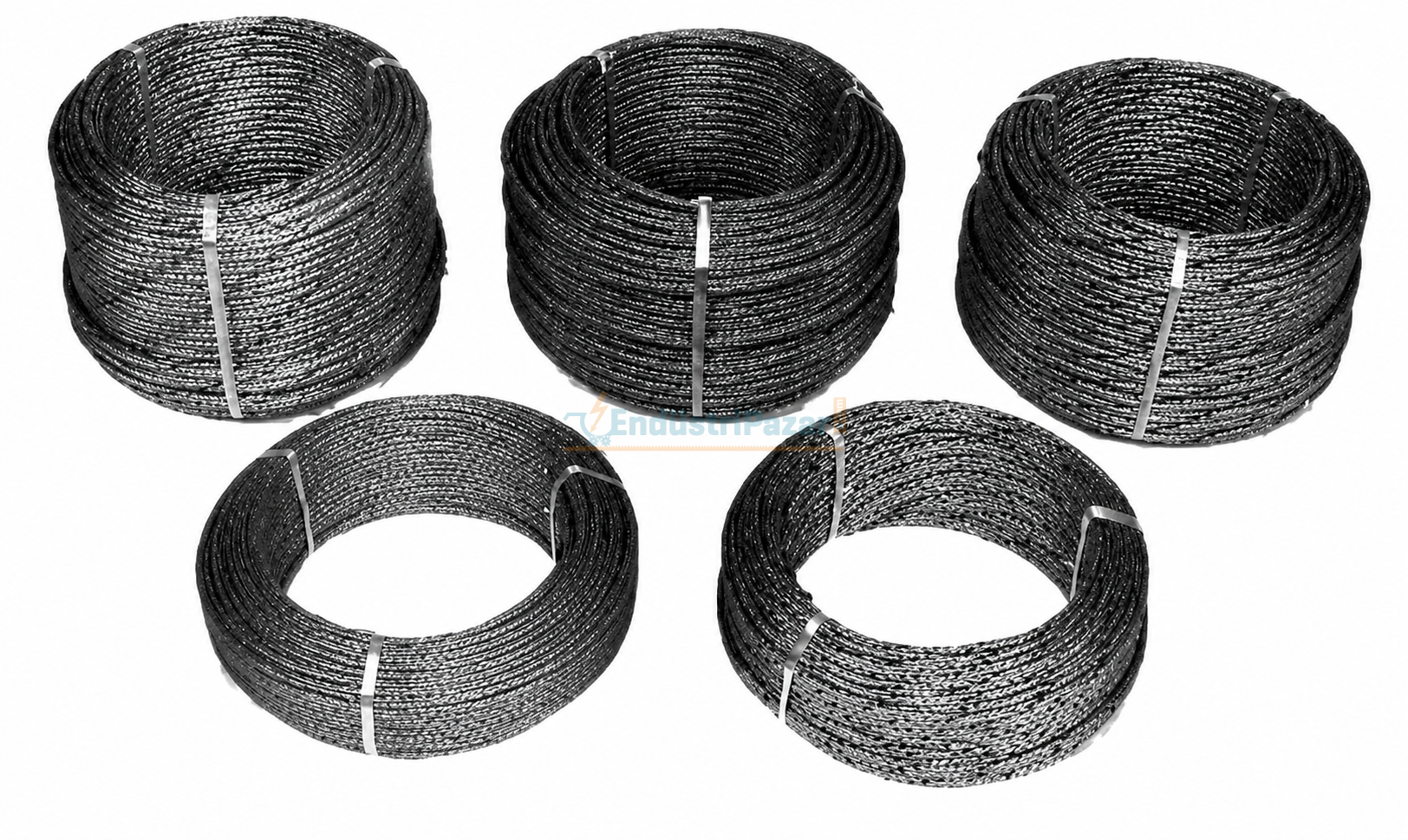 2*1,5mm² J FeCu-Ni IEC584 Kompanzasyon Kablosu (Silikon+Silikon+Çelik Örgü) EMKO