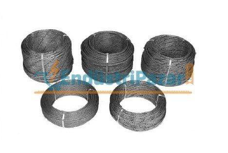 2*1,5mm² S Pt10%RhPt IEC584 Kompanzasyon Kablosu (Silikon+Silikon+Çelik Örgü) EMKO