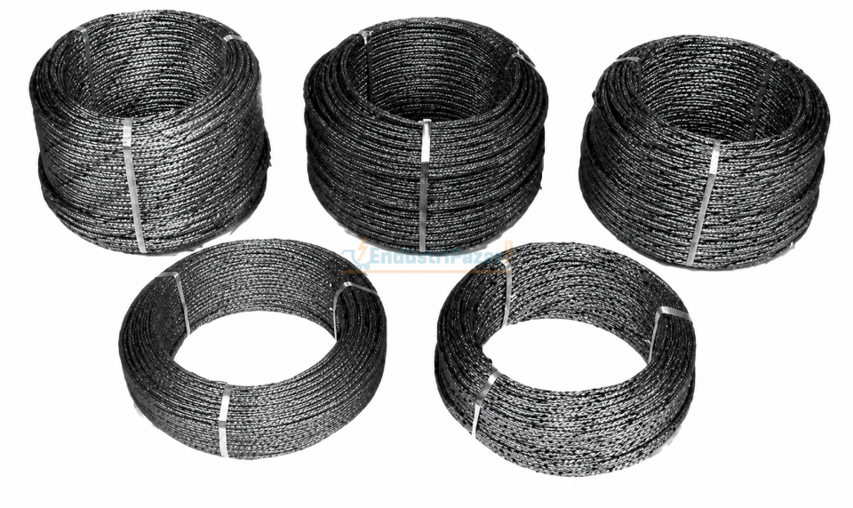 2*1,5mm² K NiCr-Ni IEC584 Kompanzasyon Kablosu (Silikon+Silikon+Çelik Örgü) EMKO