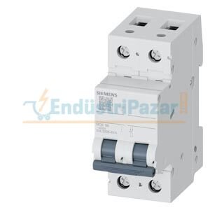 2 Faz 6A B Tipi 4.5kA Otomatik Sigorta 5SL3206-6YA SİEMENS