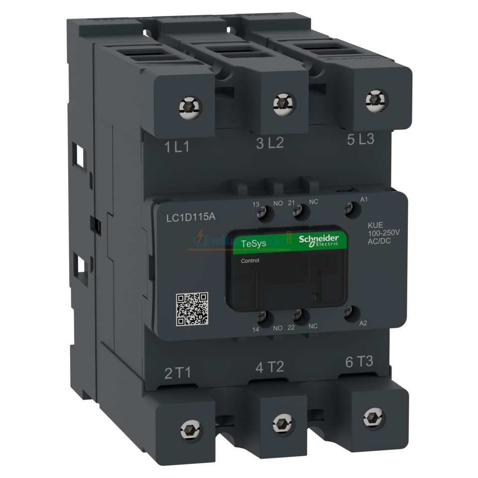 115A 100-250VAC/DC Kontaktör LC1D115AKUE SCHNEİDER