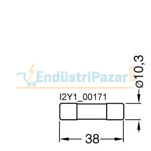25A Silindirik Sigorta 3NW6010-1 SİEMENS