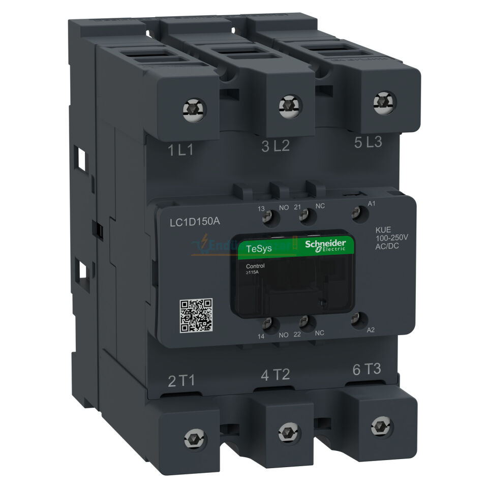 150A 100-250VAC/DC Kontaktör LC1D150AKUE SCHNEİDER