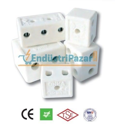 NO: 1/2 2` Lİ STEATİT KLEMENS 1070002 ONKA-5082