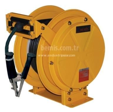 OTOMATİK SARIM SİSTEMLİ TOPRAKLAMA TAMBURU ÇAP 50mm*1mm - 15 Mt KAYNAK KABLOLU BE1-0003-BB15 BEMİS