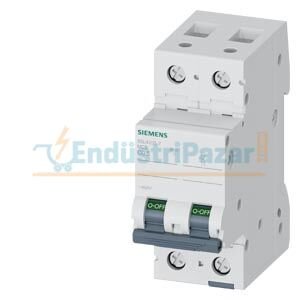 2 Faz 50A C Tipi 10kA Otomatik Sigorta 5SL4250-7 SİEMENS
