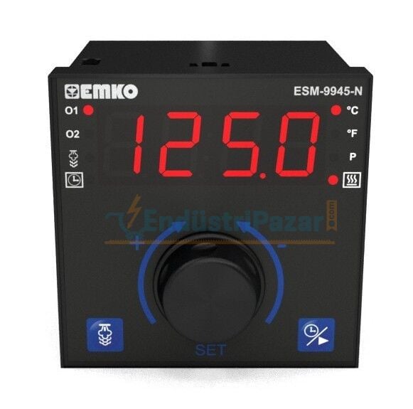 ESM-9945-N.2.20.0.1/01.01/1.0.0.0 Buhar Çıkışlı Unlu Mamül Pişirme Kontrol Cihazı 24Vac /Vdc EMKO