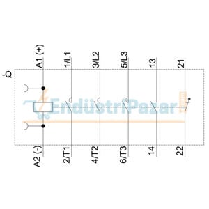 17A 7,5kW Kontaktör 3RT2025-1BB40 SİEMENS