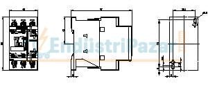17A 7,5kW Kontaktör 3RT2025-1AP00 SİEMENS