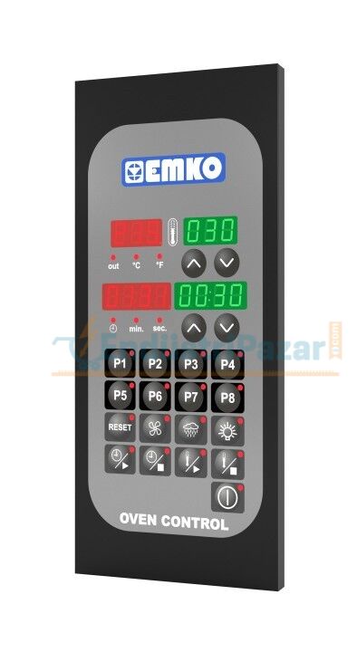 OvenControl.Single.3.25.0.1/00.00/0.0.0.0 Tek Bölgeli Fırın Kontrol Cihazı 24Vac EMKO