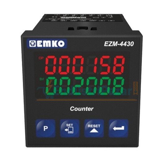 EZM-4430.3.00.0.1/00.00/0.0.0.0 Tek Setli Programlanabilir Sayıcı 24Vac EMKO