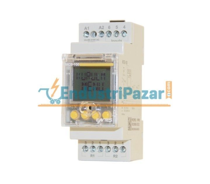 MCB-120 ÇOK FONKSİYONLU DİJİTAL ZAMAN RÖLESİ ENTES