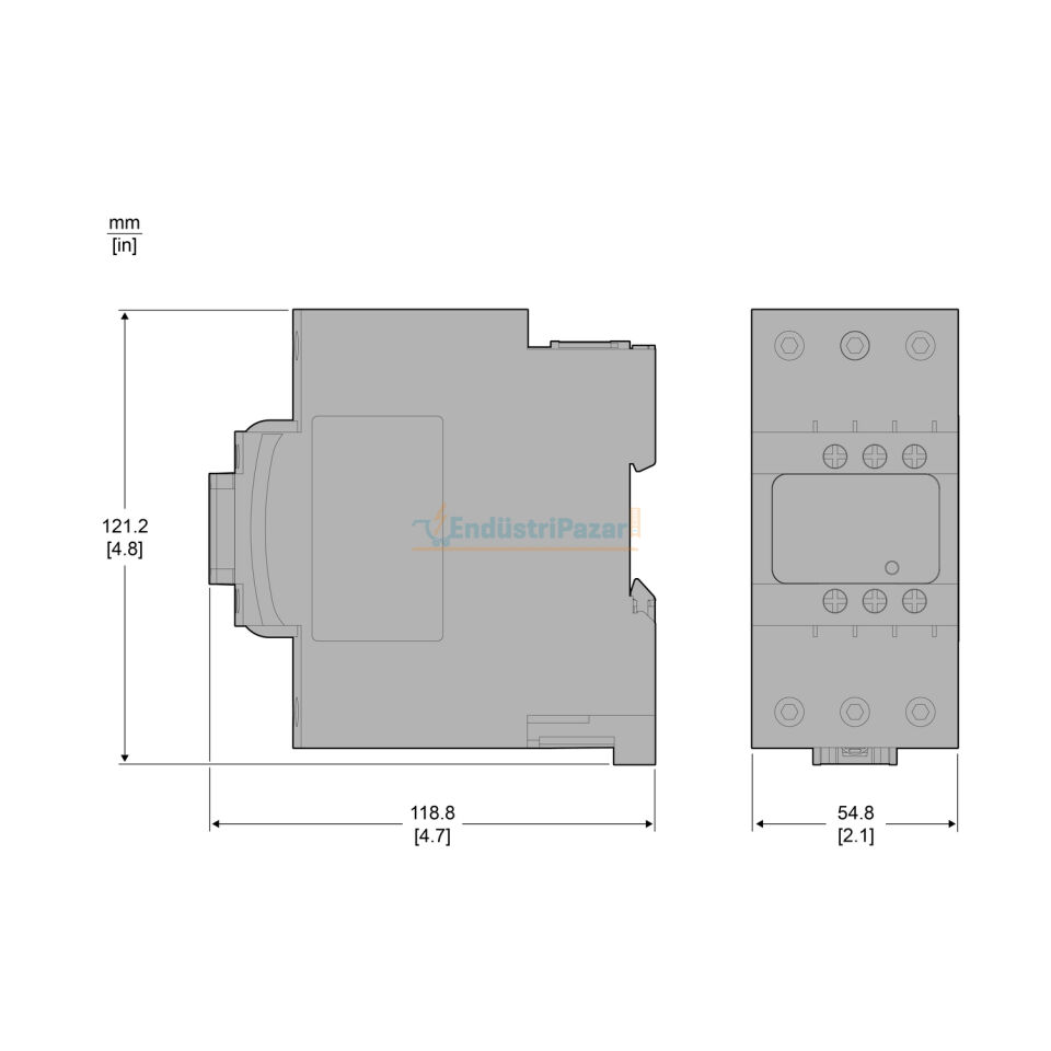 50A 24VAC Kontaktör LC1D50AB7 SCHNEİDER
