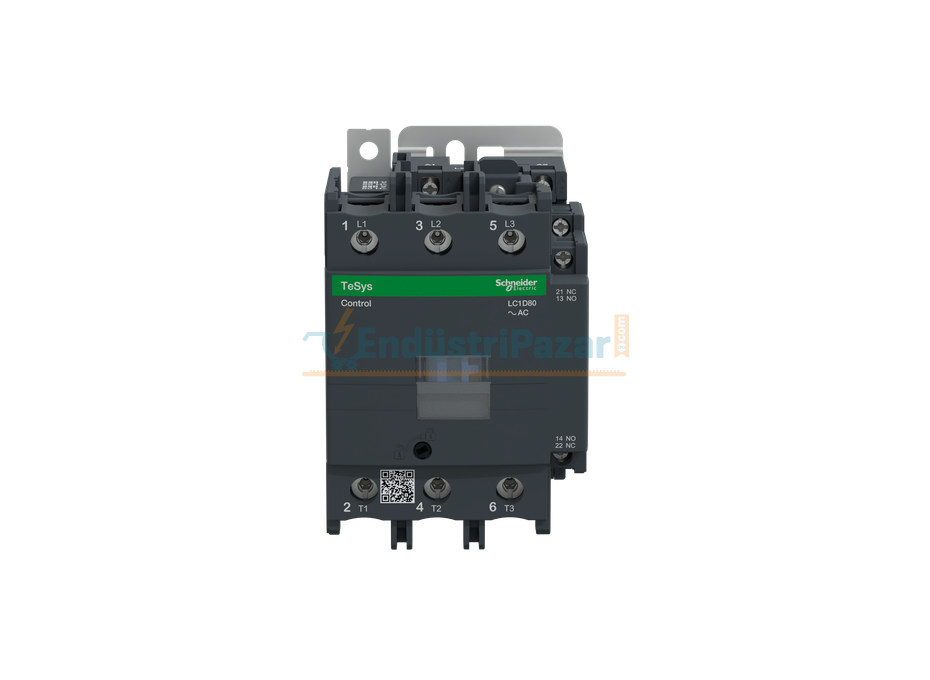 80A 220VAC Kontaktör LC1D80M7 SCHNEİDER