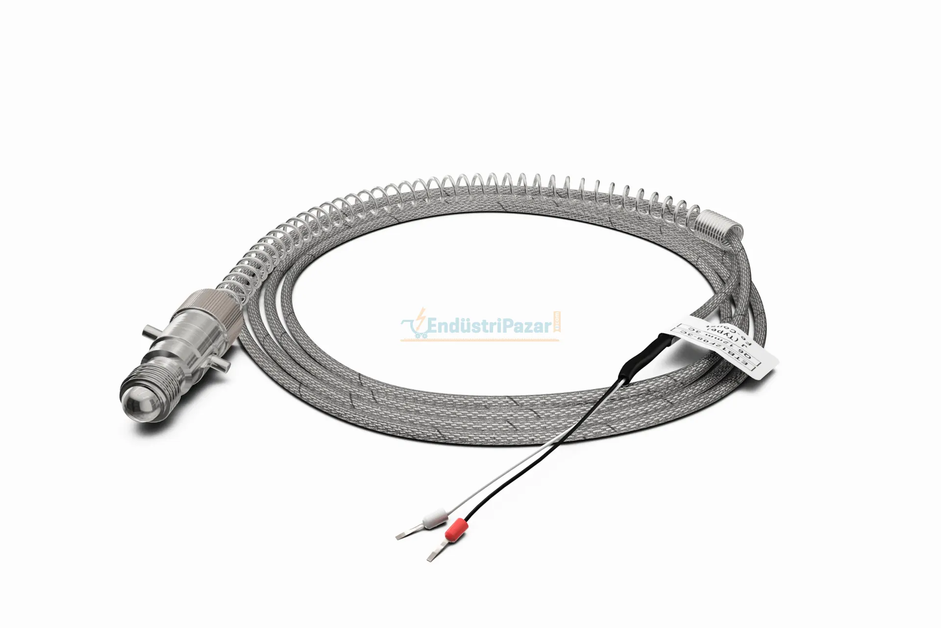 ETB12F08-1Ç (Çap 8 1mt Kablolu Bayonet J Tipi Termokupl) ENDA