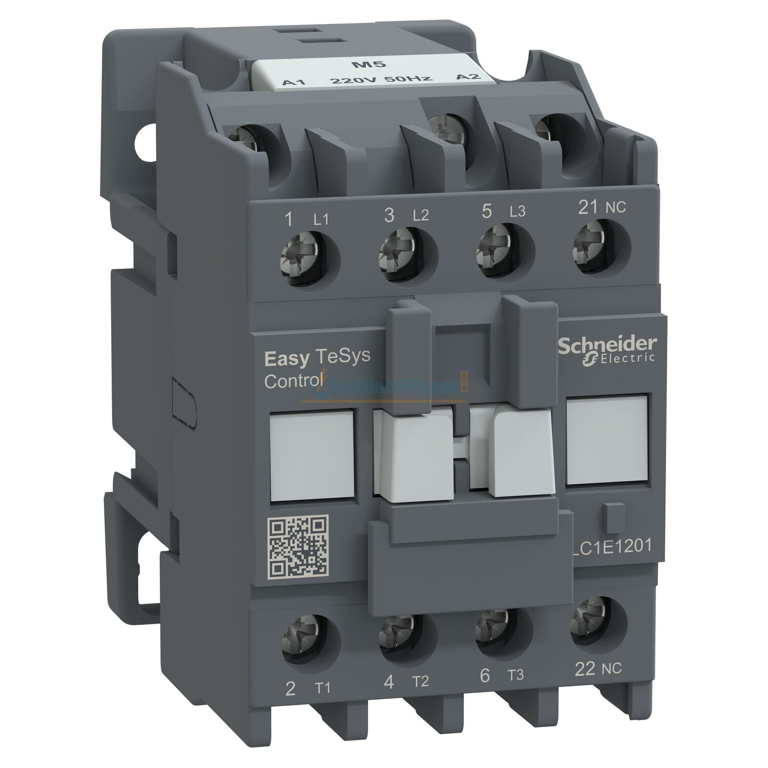 12A 220VAC Kontaktör LC1E1201M5 SCHNEİDER