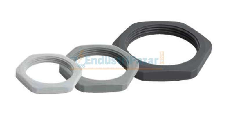 M16x1,5 RAL7001 16mm METRİK POLYAMİD SOMUN 1110044 ONKA-9013