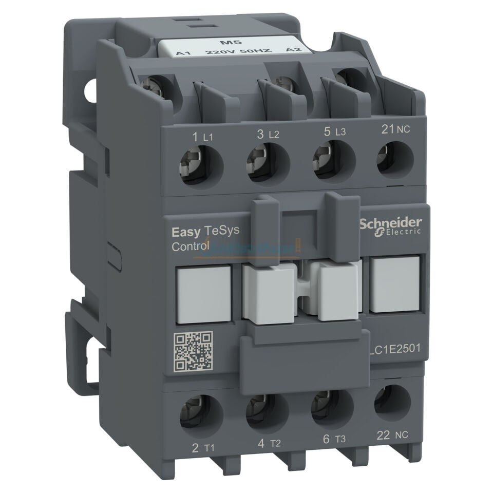 25A 220VAC Kontaktör LC1E2501M5 SCHNEİDER