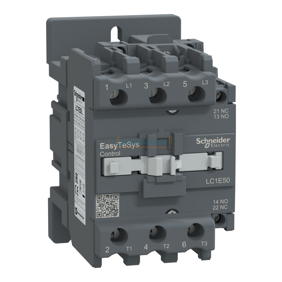 50A 220VAC Kontaktör LC1E50M5 SCHNEİDER
